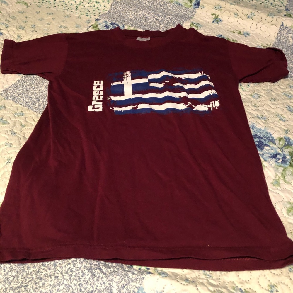 NWOT Greek flag - Greece short sleeve t-shirt
